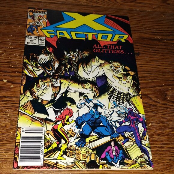 X-Factor #42 (Marvel Comics, 1989) Newsstand - Picture 1 of 3